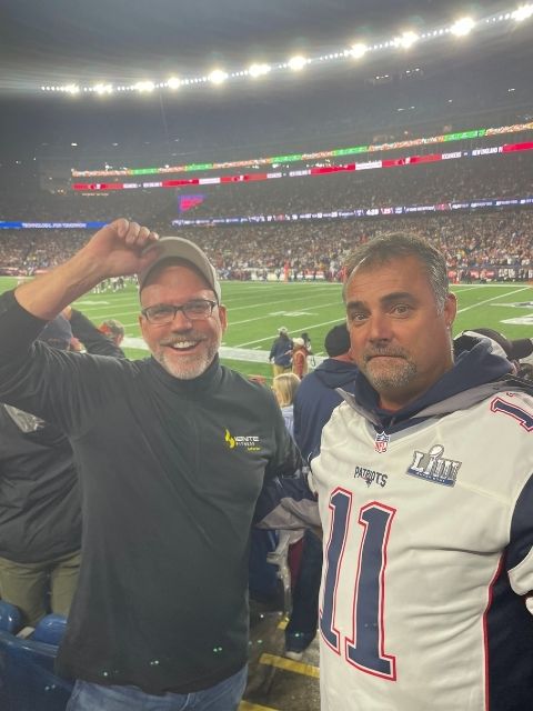 Sentry Commercial At Patriots Football Game