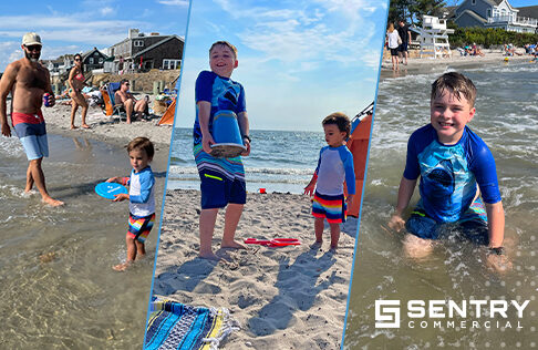 Beach Day with Sentry Commercial