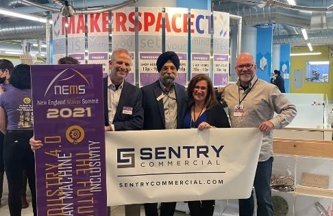Sentry Commercial Was Proud To Be Apart Of The New England Maker Summit Event