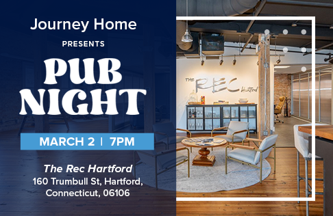 Join Us for Journey Home’s Pub Night at The REC Hartford!