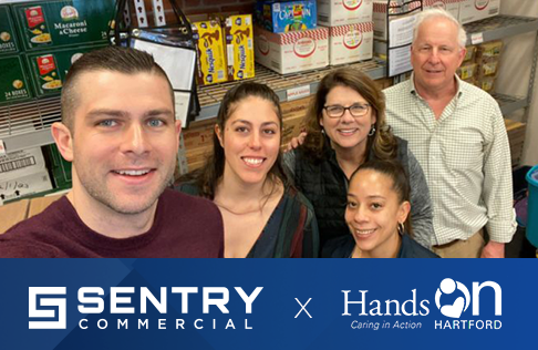 Sentry Commercial Joins Hands on Hartford to Give Back to the Community