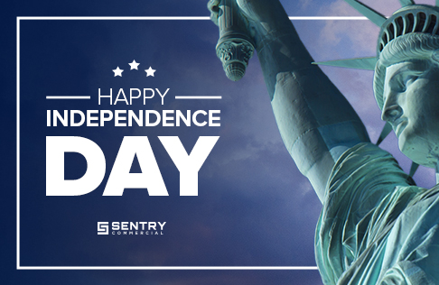 Happy Independence Day From Sentry Commercial!