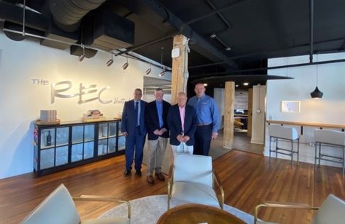 AIC President Hubert Benitez & AIC Trustees Visit The REC Hartford.