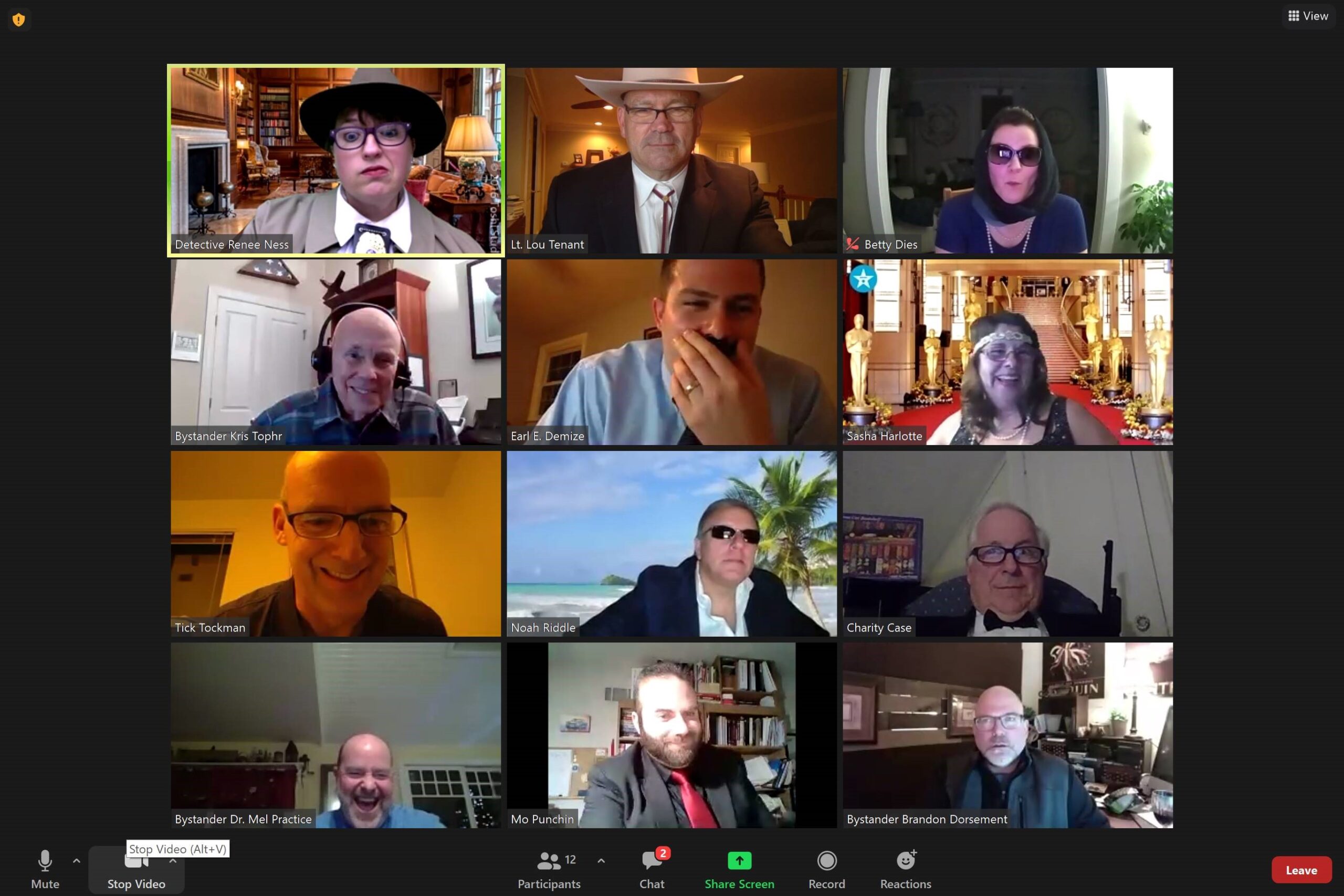 Sentry Commercial’s Murder Mystery Holiday Event!