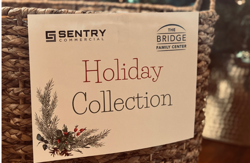 Sentry Commercial Supports The Bridge Family Center This Holiday Season