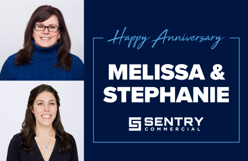 Happy Sentry-Versary to Melissa Fernance & Stephanie Romano Shaw!