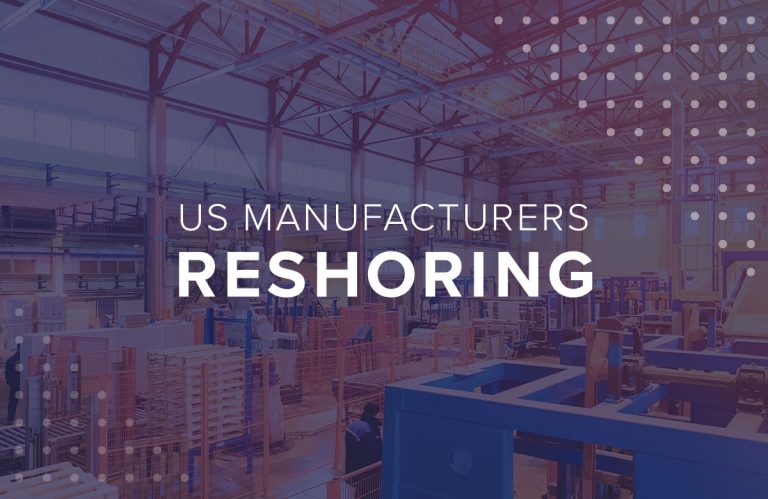 US Manufacturers Reshoring