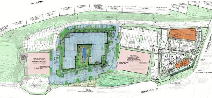 Developer Proposes Multifamily, Starbucks, and Commercial Space at Vacant Windsor Offices