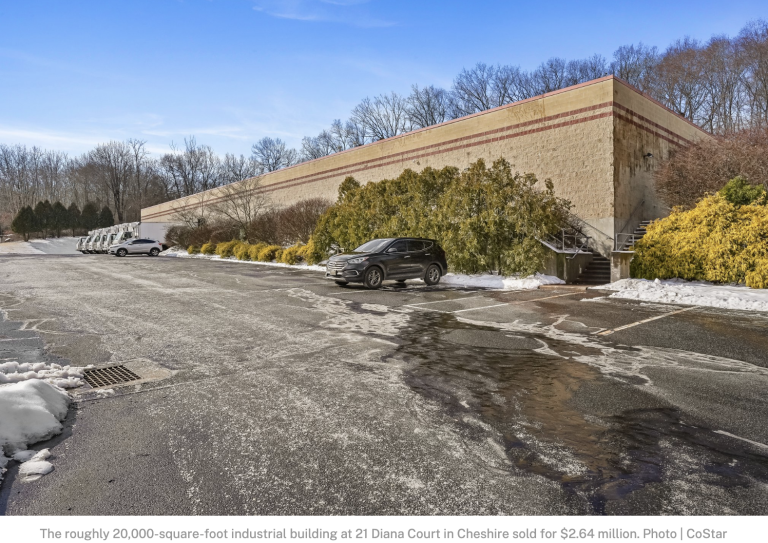 Cheshire Industrial Property Sells for $2.64 Million Less Than a Year After Acquisition